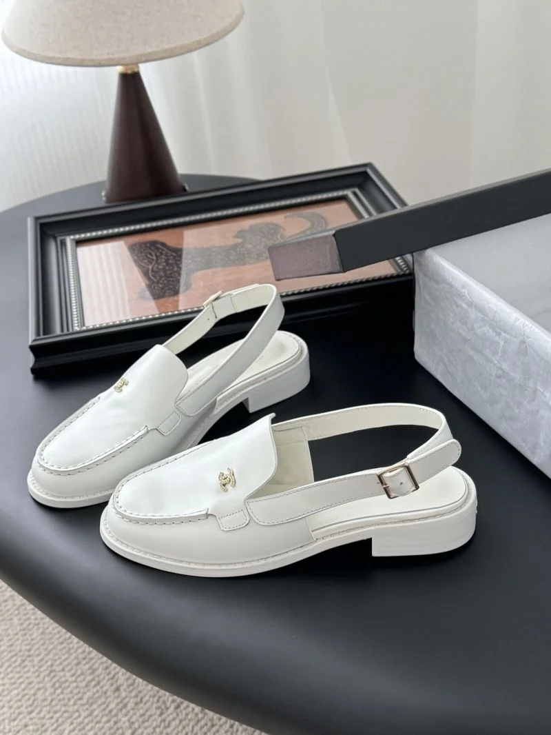 Chanel Low Shoes SmoothTexture 19338