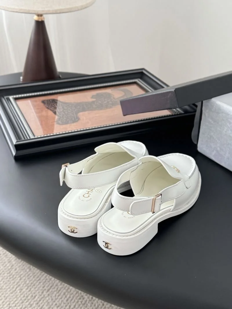 Chanel Low Shoes SmoothTexture 19338