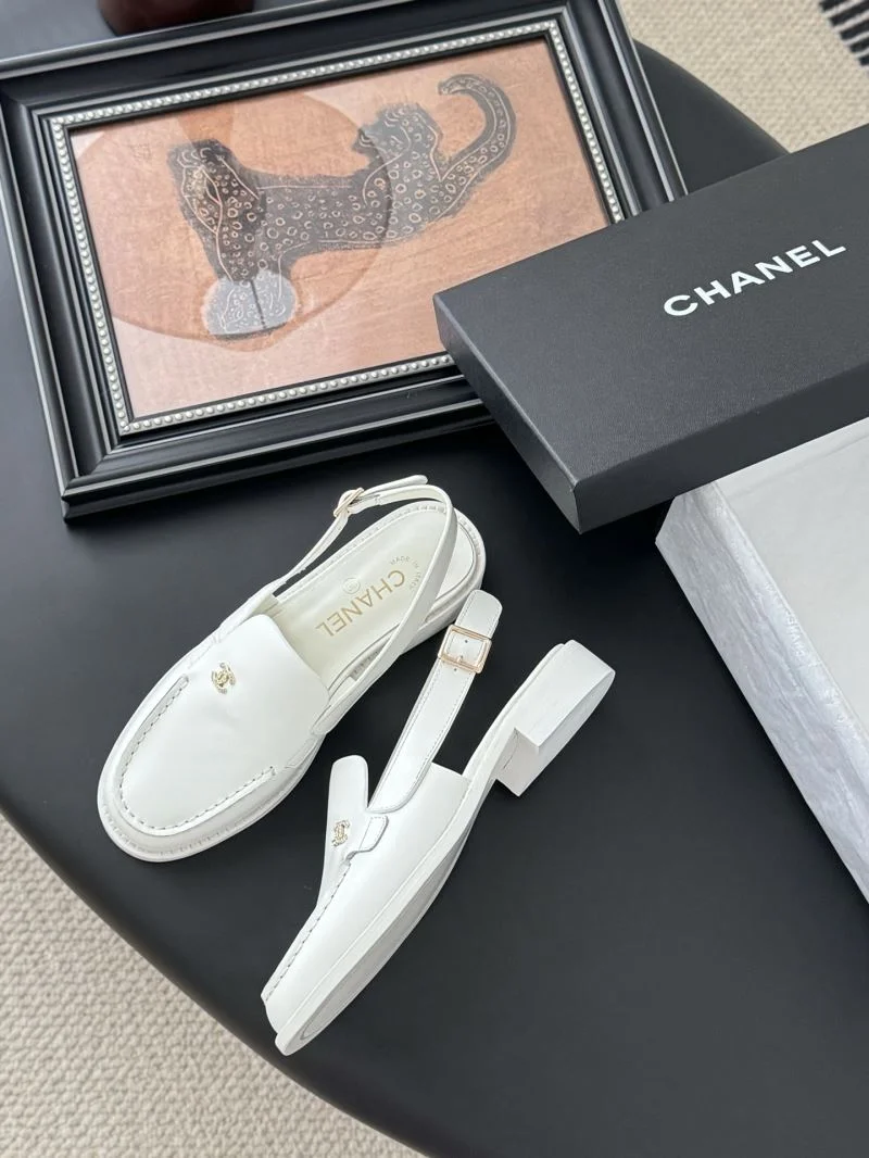 Chanel Low Shoes SmoothTexture 19338