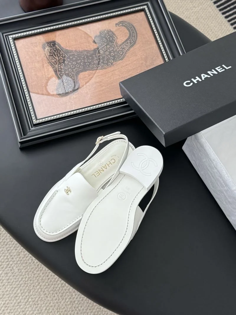 Chanel Low Shoes SmoothTexture 19338