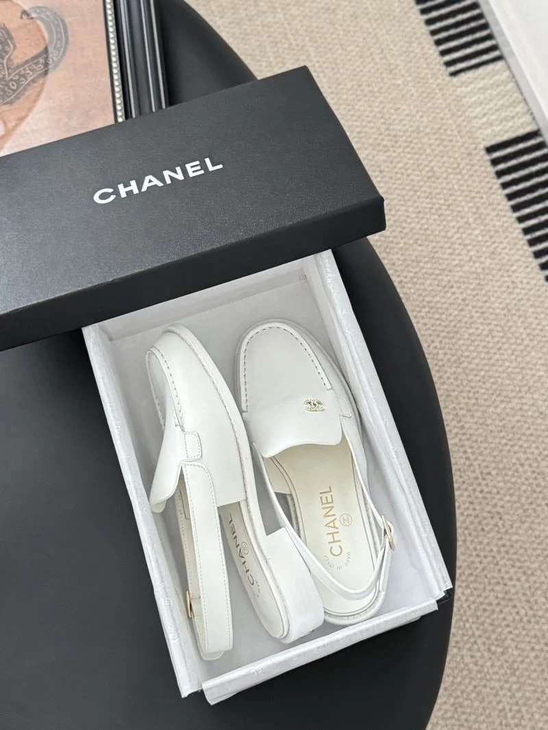 Chanel Low Shoes SmoothTexture 19338