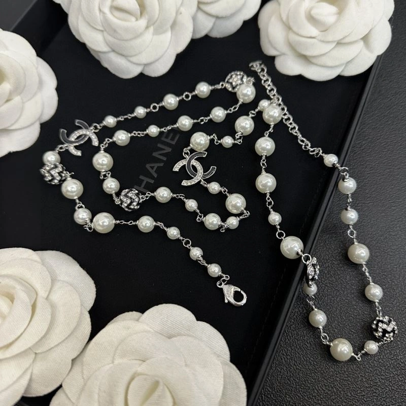 SmoothTexture Chanel Necklaces 231028