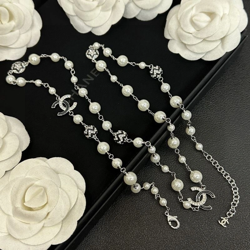 SmoothTexture Chanel Necklaces 231028