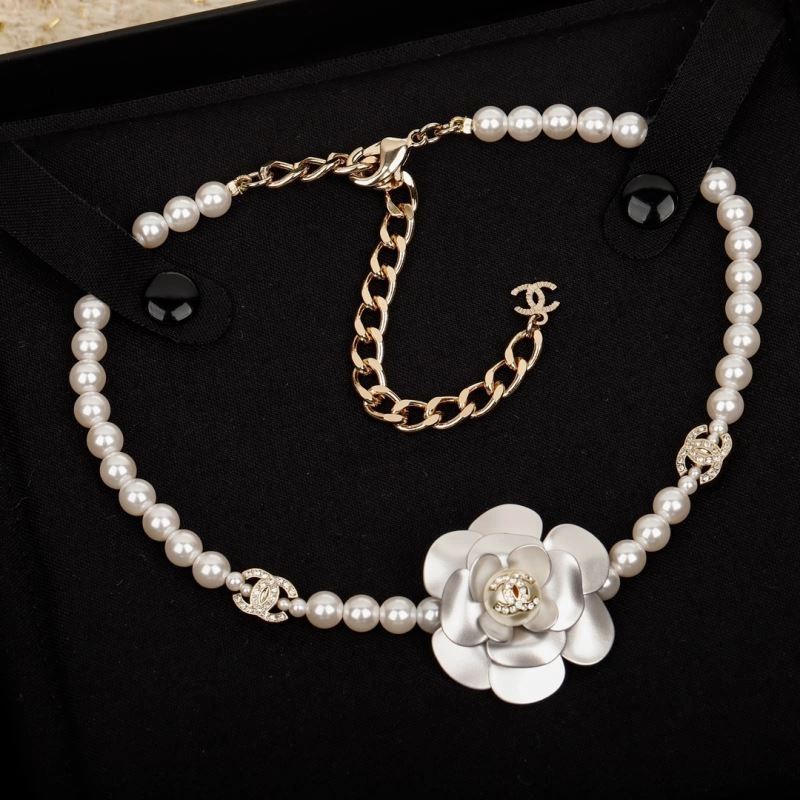SmoothTexture Chanel Necklaces 230904
