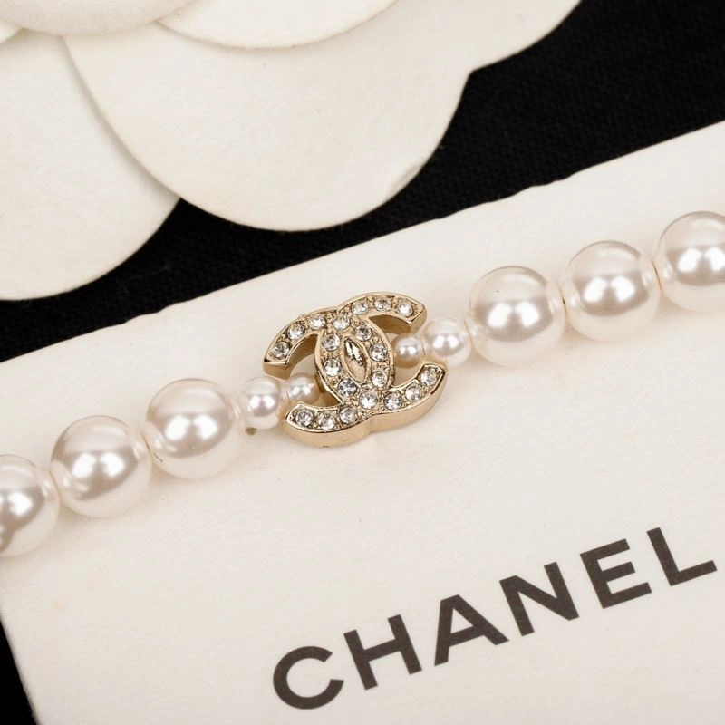 SmoothTexture Chanel Necklaces 230904