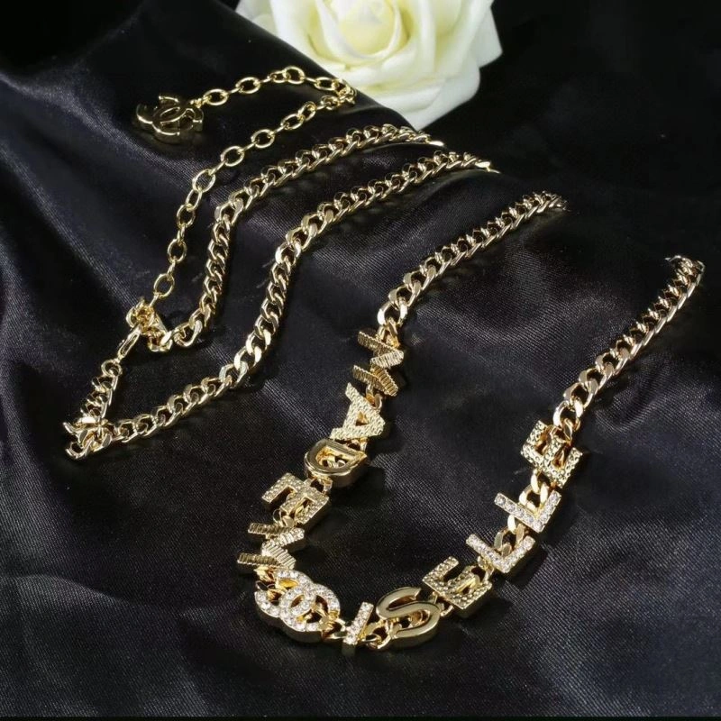 SmoothTexture Chanel Necklaces 230481