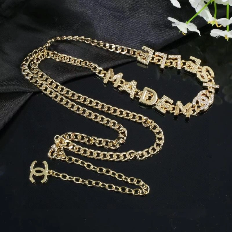 SmoothTexture Chanel Necklaces 230481