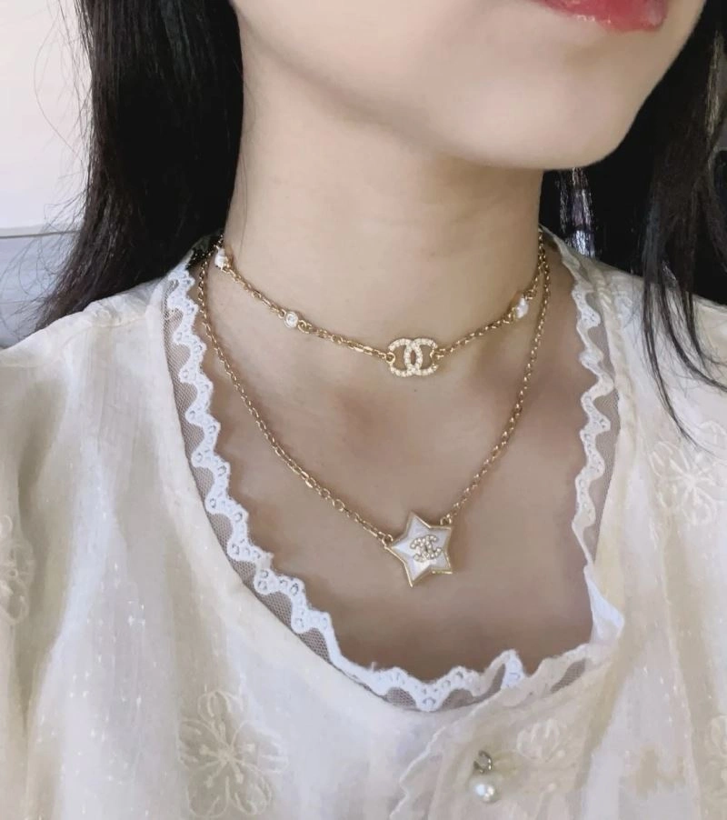 Breathable Chanel Necklaces 230414