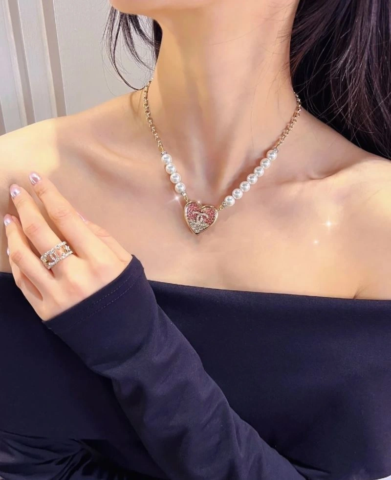 SmoothTexture Chanel Necklaces 229503