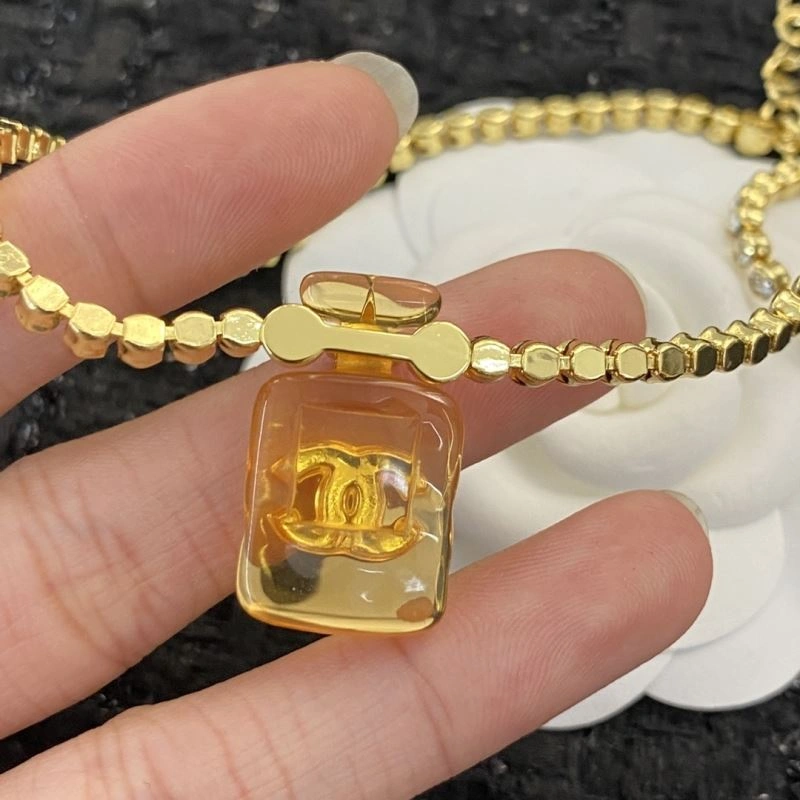 SmoothTexture Chanel Necklaces 229472