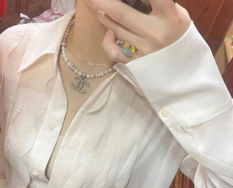 SmoothTexture Chanel Necklaces 229434