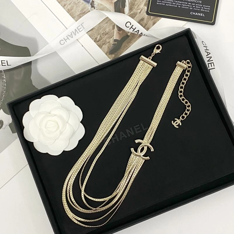 Sleek Chanel Necklaces 228651