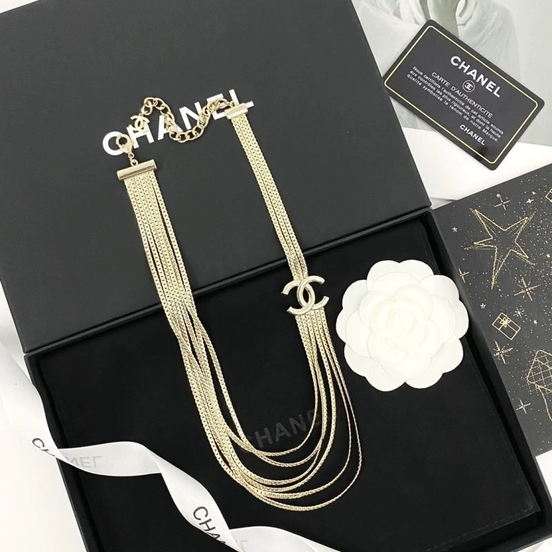 Sleek Chanel Necklaces 228651
