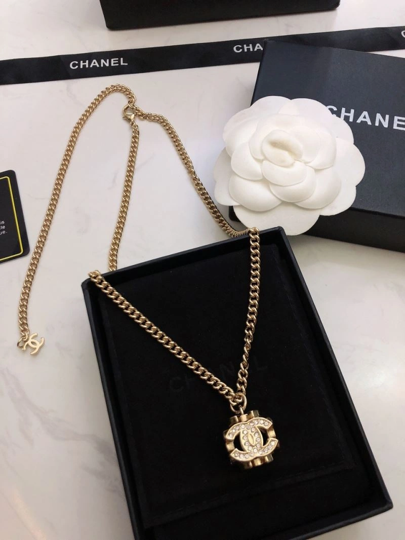 SmoothTexture Chanel Necklaces 225749