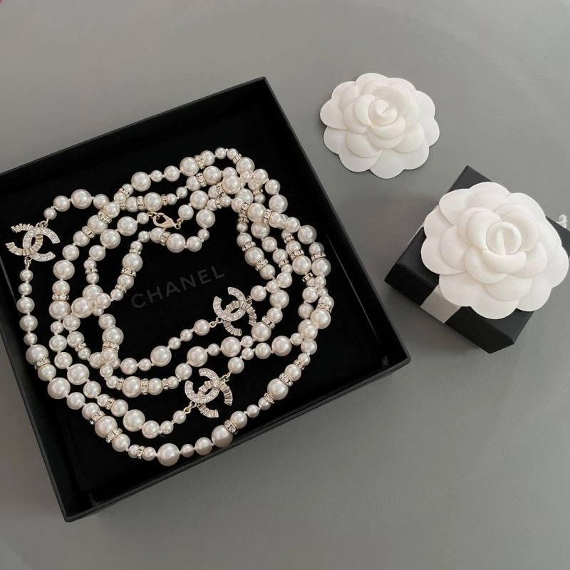 Stretchable Chanel Necklaces 225741