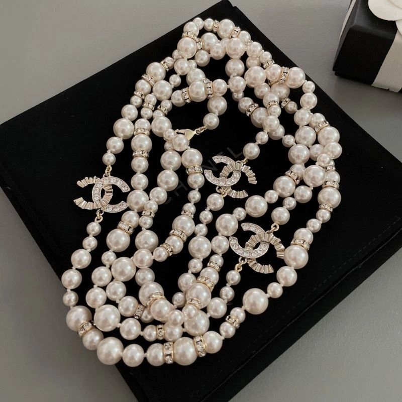 Stretchable Chanel Necklaces 225741