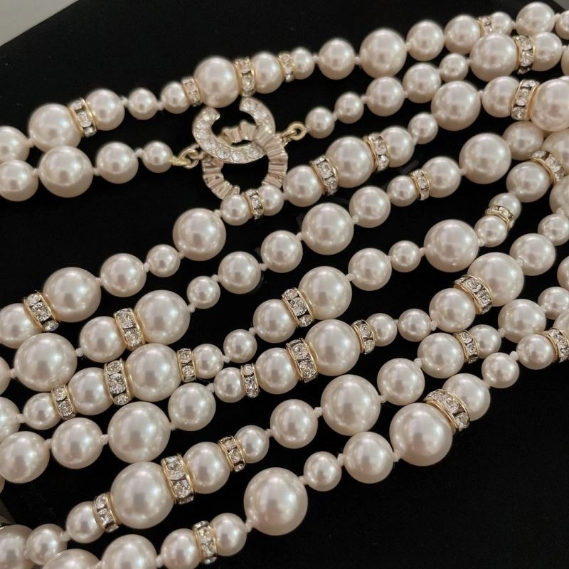 Stretchable Chanel Necklaces 225741