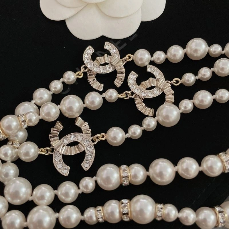Stretchable Chanel Necklaces 225741