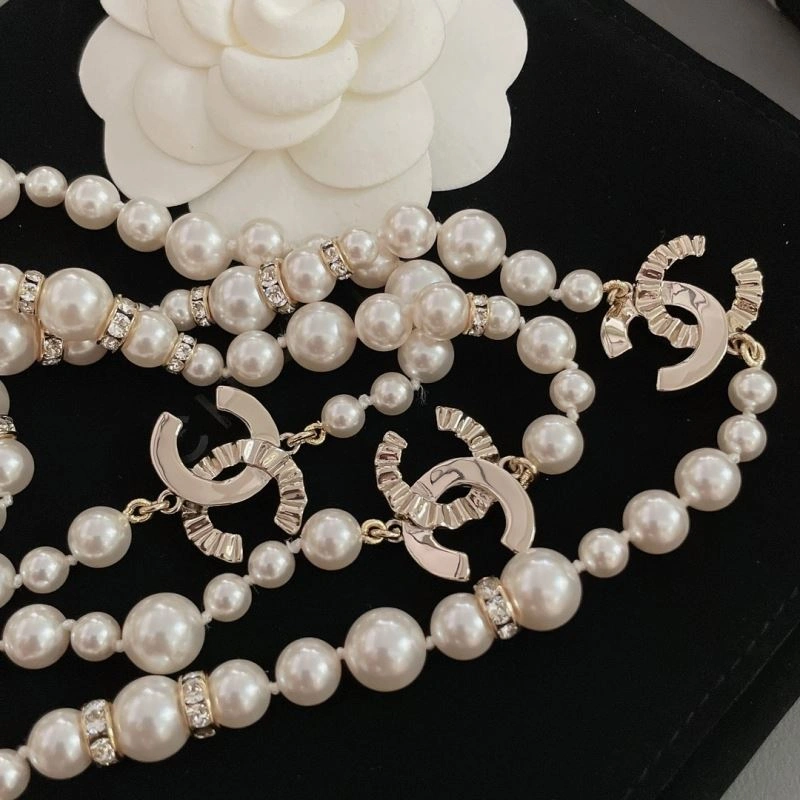 Stretchable Chanel Necklaces 225741