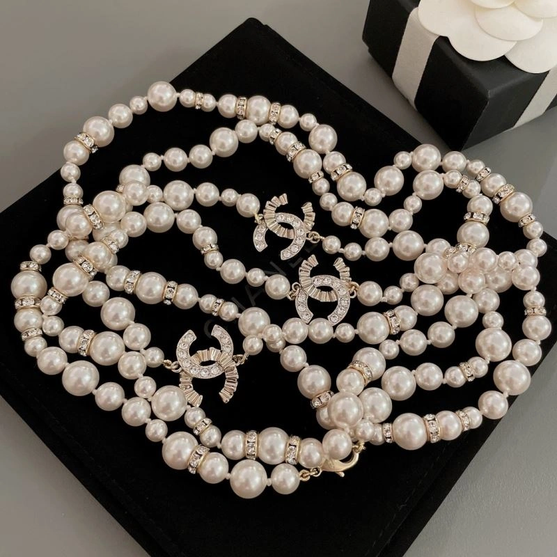 Stretchable Chanel Necklaces 225741