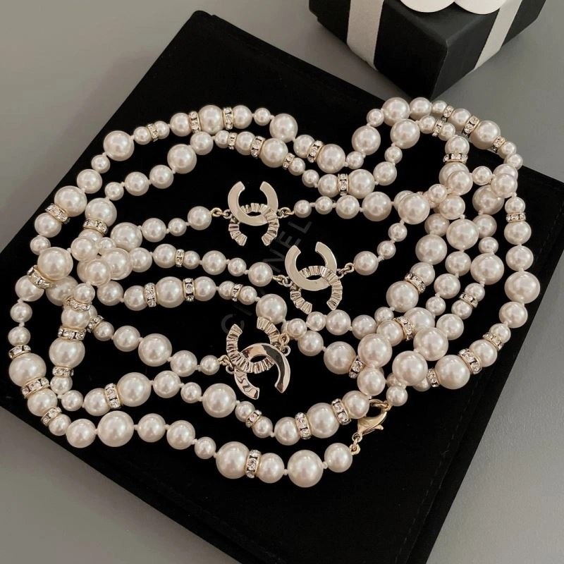 Stretchable Chanel Necklaces 225741