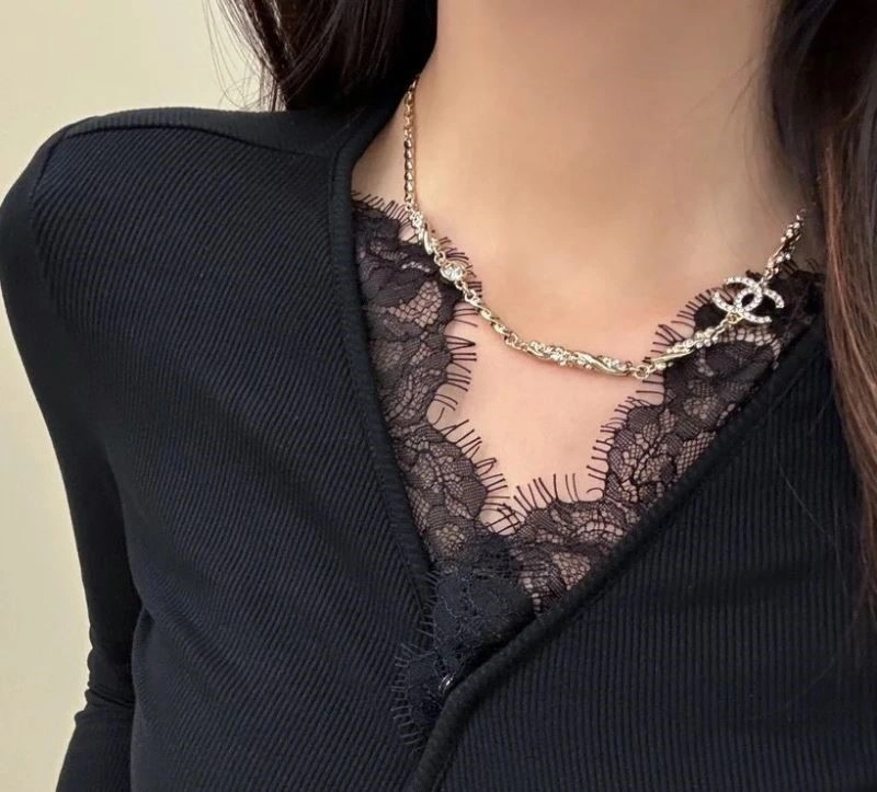 SmoothTexture Chanel Necklaces 224579