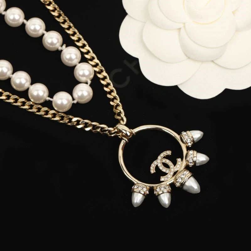 SmoothTexture Chanel Necklaces 223498