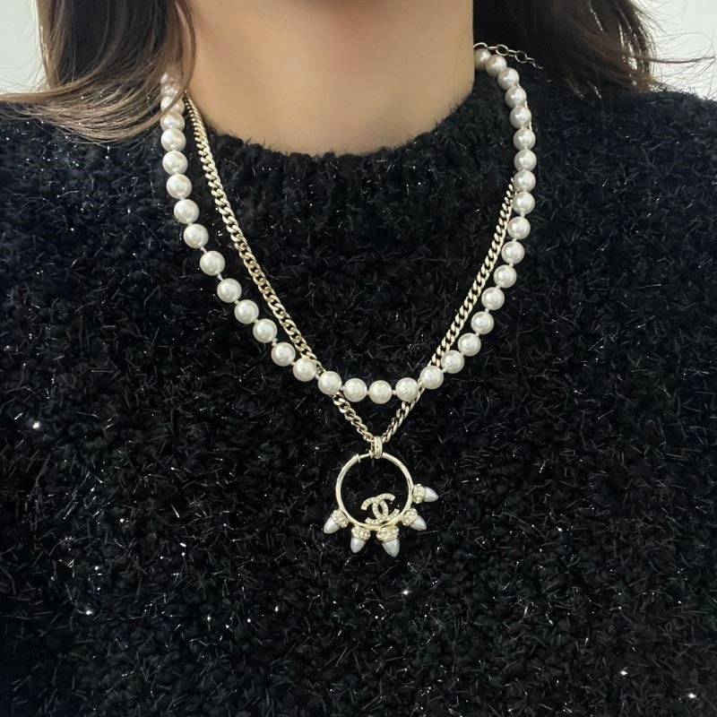 SmoothTexture Chanel Necklaces 223498