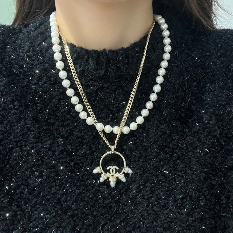 SmoothTexture Chanel Necklaces 223498