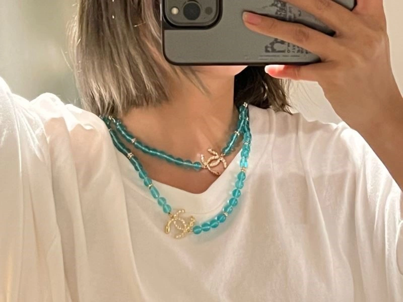 Compact Chanel Necklaces 223340