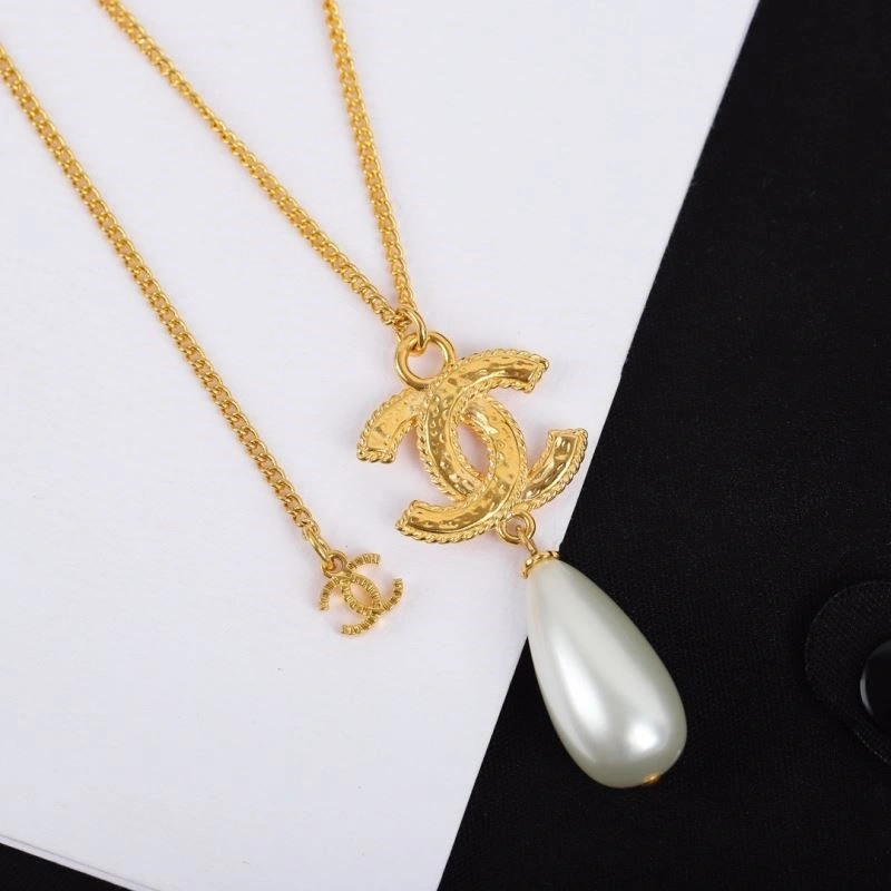 SmoothTexture Chanel Necklaces 222249