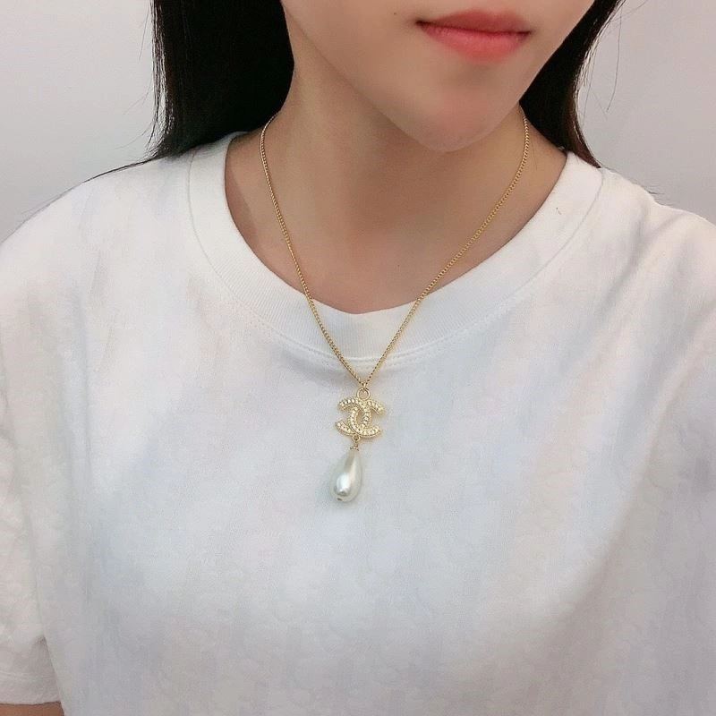 SmoothTexture Chanel Necklaces 222249
