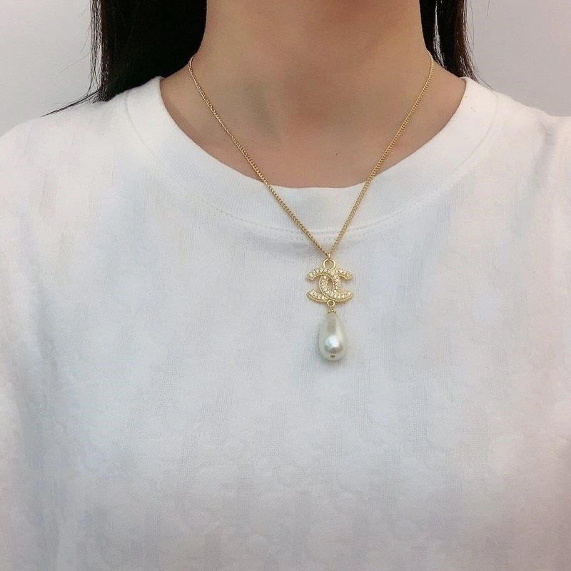 SmoothTexture Chanel Necklaces 222249