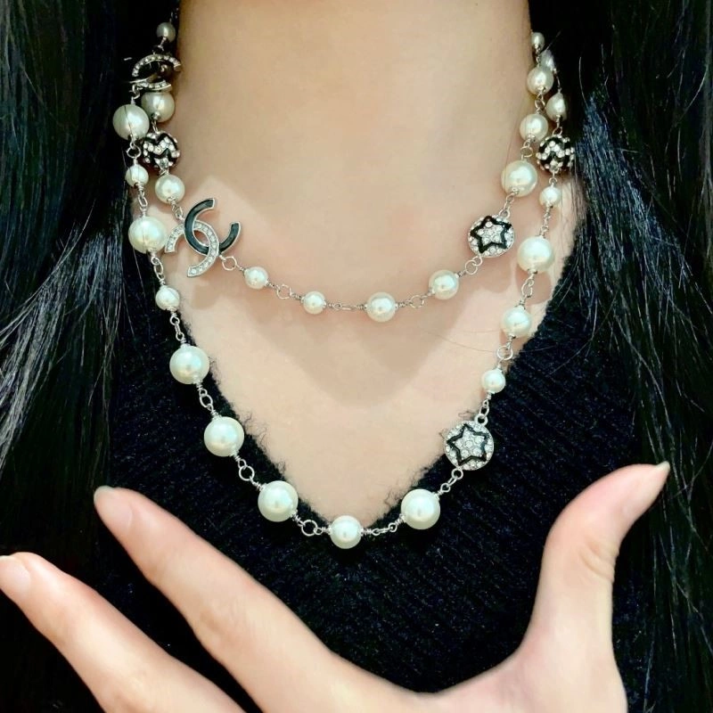 Cozy Chanel Necklaces 222223