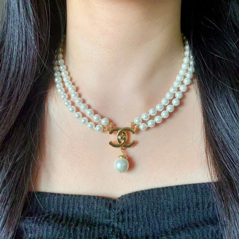 Chanel Necklaces Elegant 222199