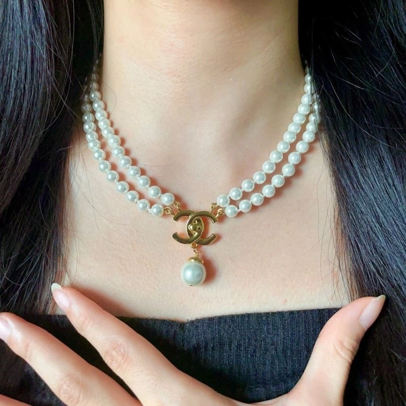 Chanel Necklaces Elegant 222199