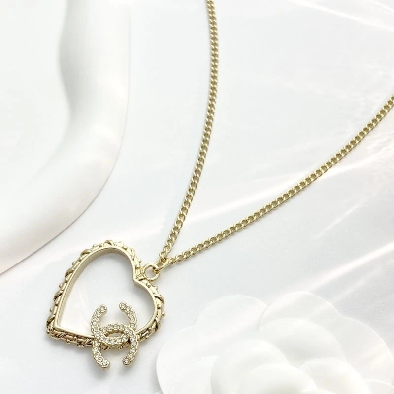 Compact Chanel Necklaces 220829