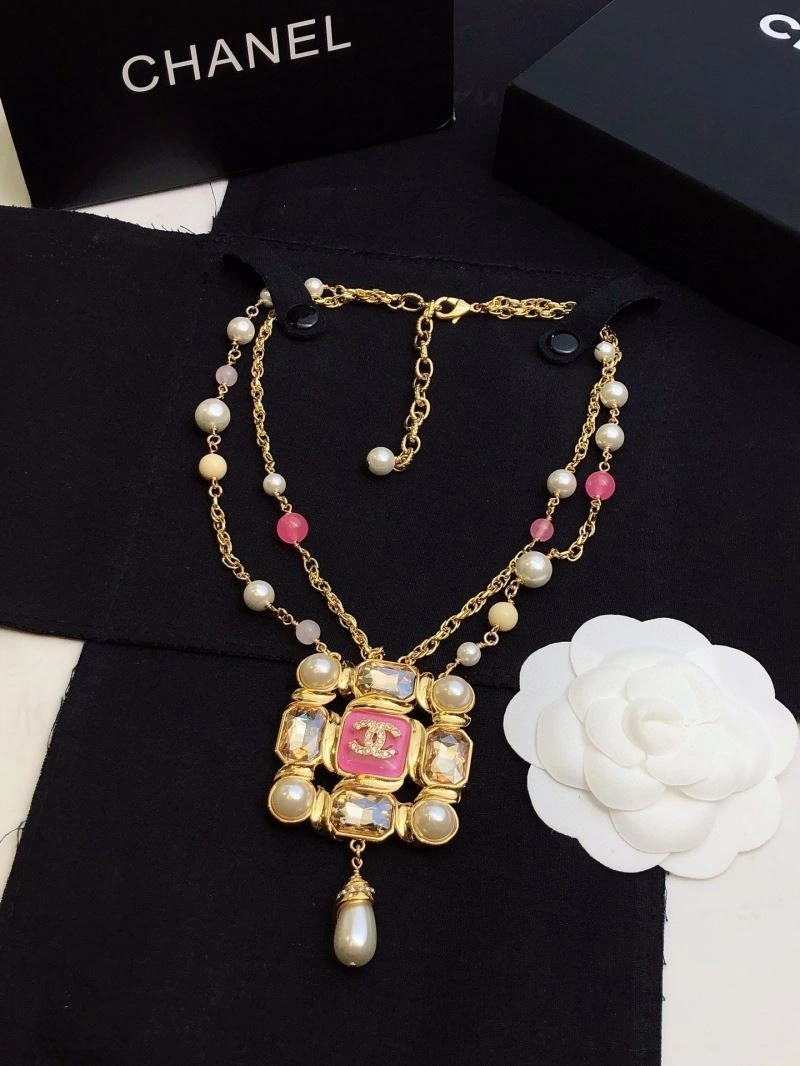 Chanel Necklaces Colorful 220755
