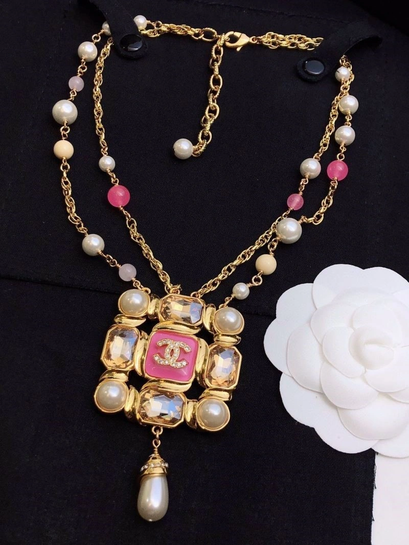 Chanel Necklaces Colorful 220755