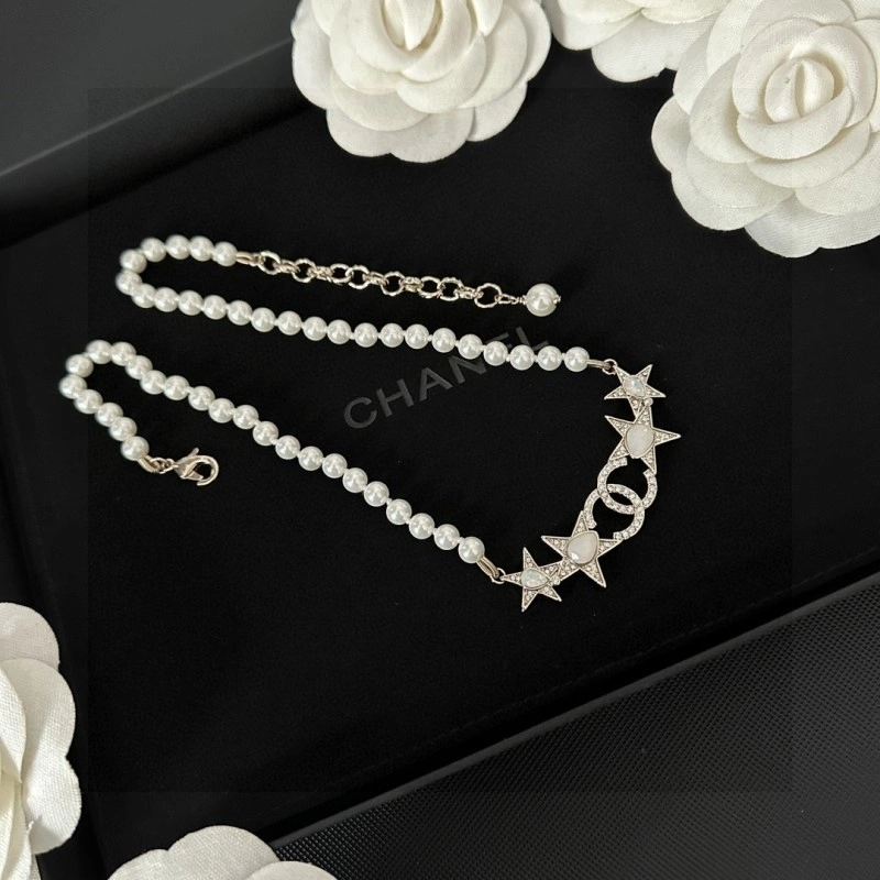 Sleek Chanel Necklaces 220659
