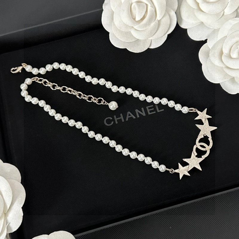 Sleek Chanel Necklaces 220659