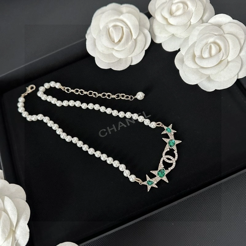Sleek Chanel Necklaces 220659