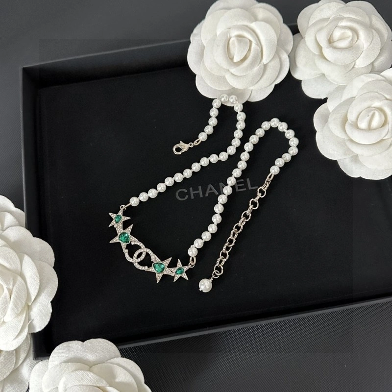 Sleek Chanel Necklaces 220659