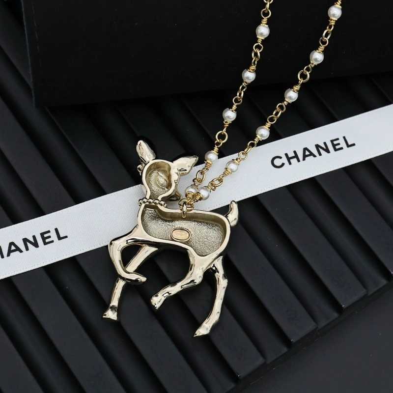 SmoothTexture Chanel Necklaces 220563