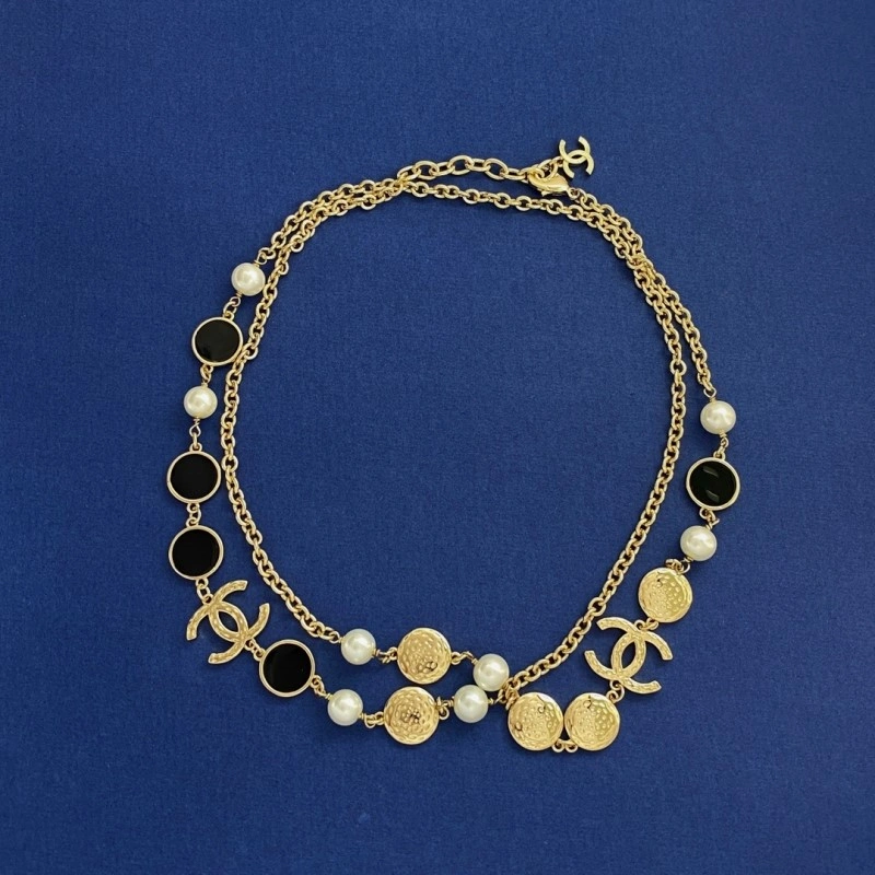 Sleek Chanel Necklaces 220536