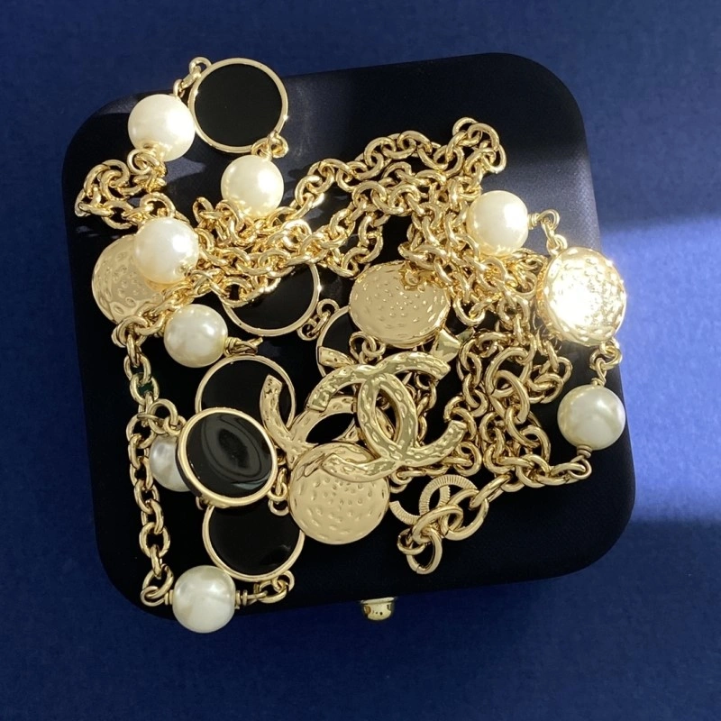 Sleek Chanel Necklaces 220536