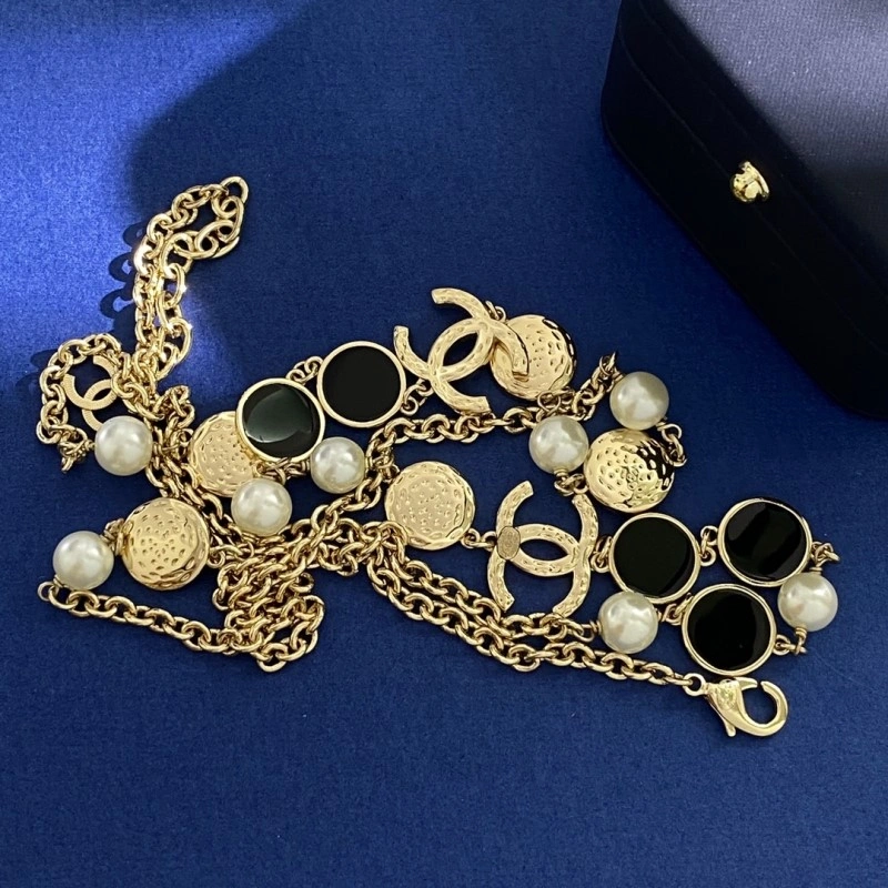 Sleek Chanel Necklaces 220536