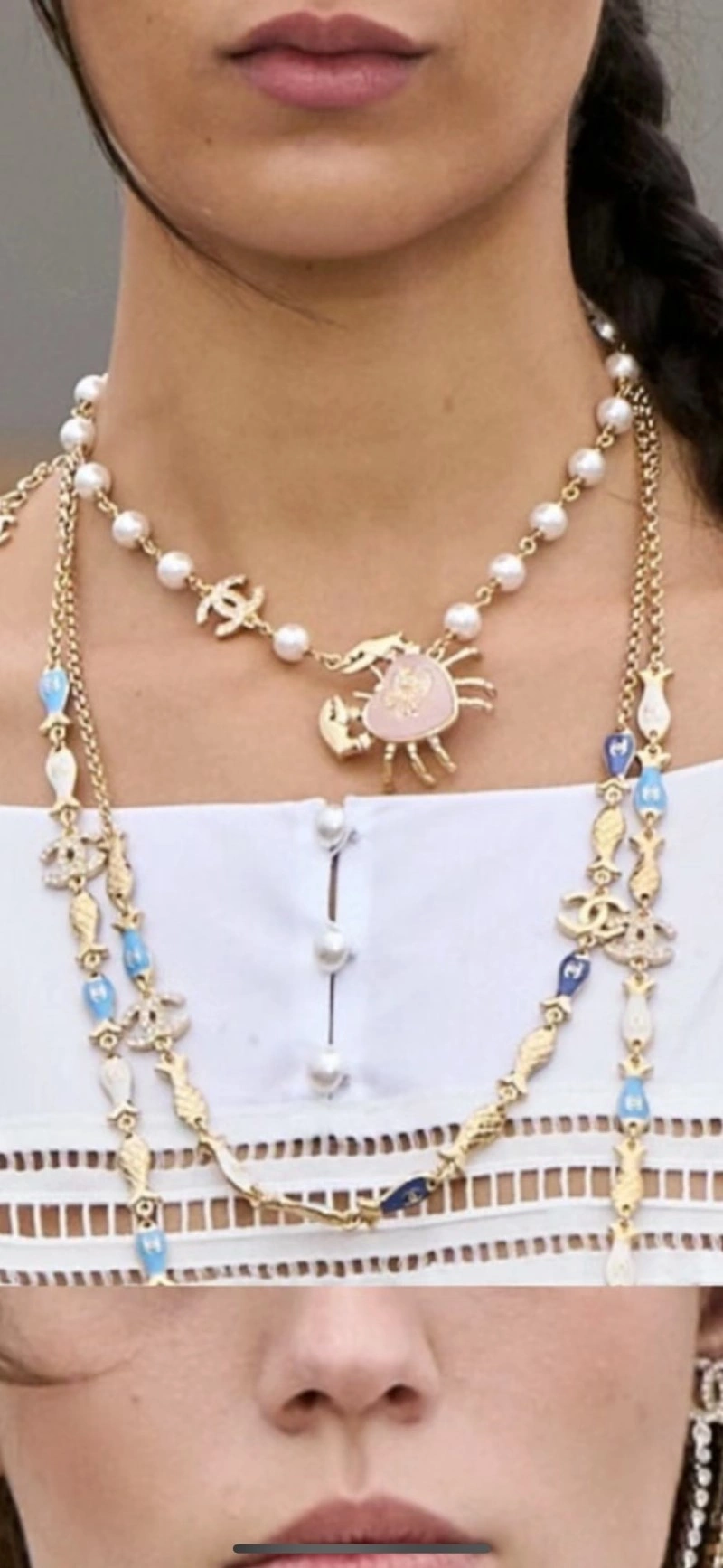 Flexible Chanel Necklaces 219008