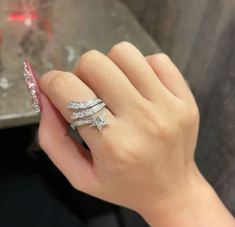 Sporty Chanel Rings 232017