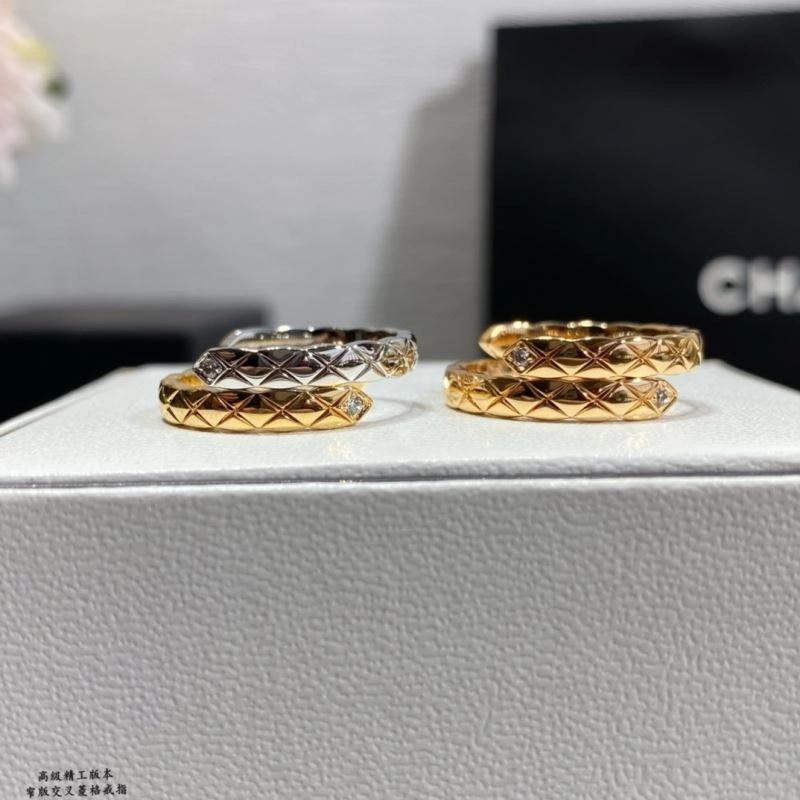 Sleek Chanel Rings 226460